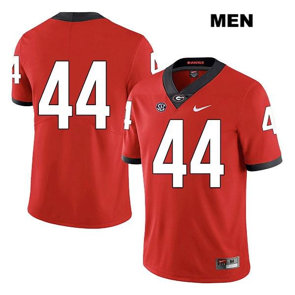 Georgia Bulldogs Men's Travon Walker #44 NCAA No Name Legend Authentic Red Nike Stitched College Football Jersey NWM5456DB
